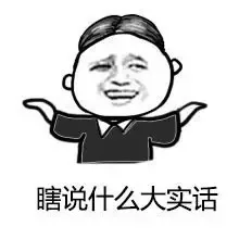 瞎说什么大实话
