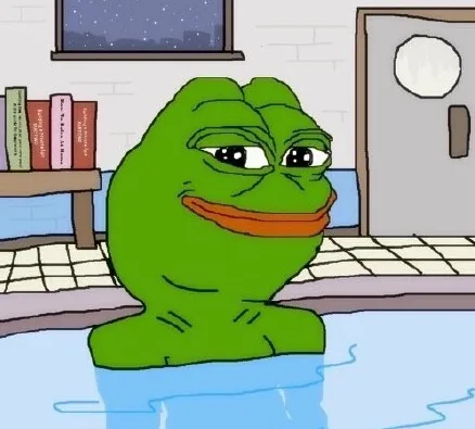 sad frog_sadfrog_绿青蛙表情包