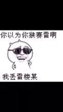 你以为你猴赛雷啊，我丢雷楼某