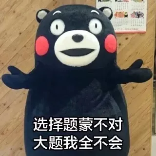 选择题蒙不对，大题我全不会