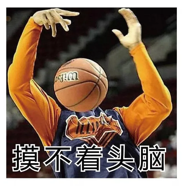 摸不着头脑（摸不着头脑）