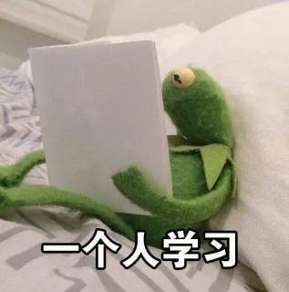 一个人学习