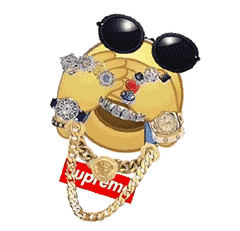土豪 emoji 炫富