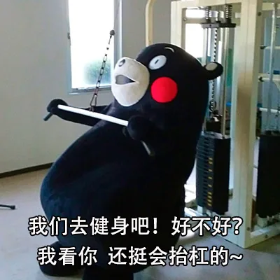 我们去健身吧!好不好我看你还挺会抬杠的（我们去健身吧!好不好我看你还挺会抬杠的）