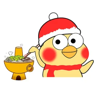 鹦鹉兄弟新年头像 火锅