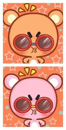 一对可爱的小夫妻