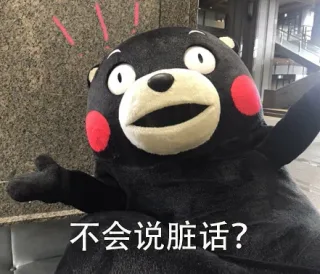 是什么教会了你说脏话？ _熊本熊_内涵表情包