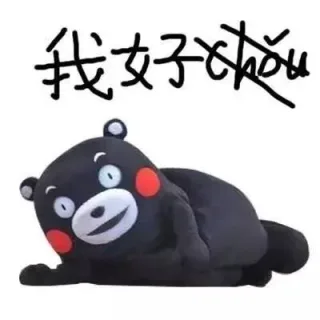 我是一个不知道丑字怎么写的人 _熊本熊