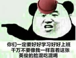 你们一定要好好学习好好上班，千万不要像我一样靠这张英俊的脸混吃混喝（你们一定要好好学习好好上班，千万不要像我一样靠这张英俊的脸混吃混喝）