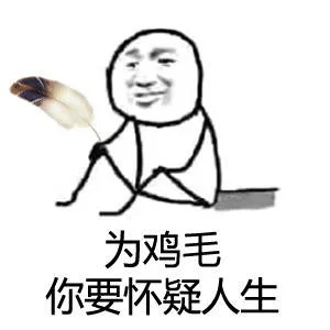 为鸡毛你要怀疑人生（为鸡毛你要怀疑人生）