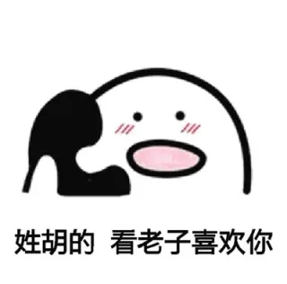 姓胡的，老子喜欢你