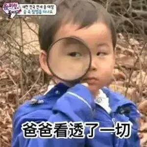 爸爸看透了一切