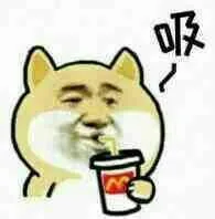 小黄狗吸可乐~（小黄狗吸可乐~）