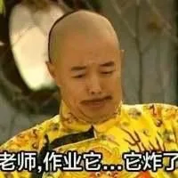 老师，作业它...它炸了（老师，作业它...它炸了）