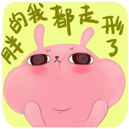 胖的我都走形了（胖的我都走形了）