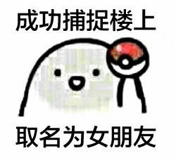成功捕捉楼上取名为女朋友（成功捕捉楼上取名为女朋友）