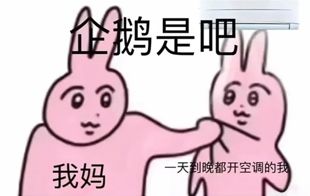 鹅是吧我妈一天到晚都开空调的我（鹅是吧我妈一天到晚都开空调的我）