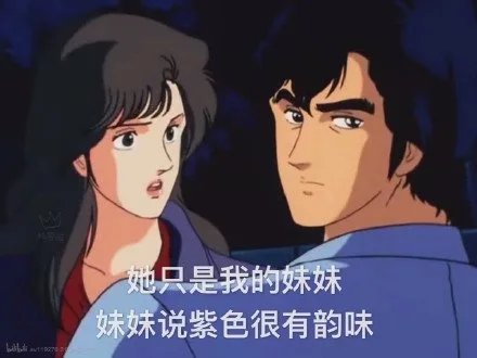她只是我的妹妹 妹妹说紫色很有韵味