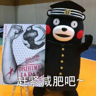 快过年了，我要开始减肥了~ _熊本熊