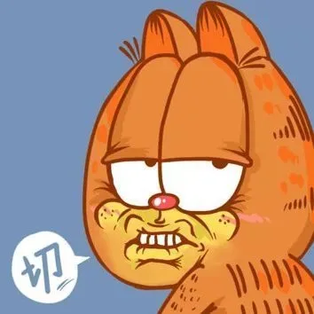 加菲猫深深的不满：切