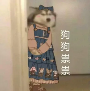 狗狗祟祟换装表情包