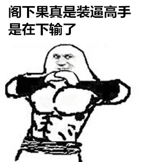 天下繁逼，乃前辈所装，虽历历在目，仍不可尽数！_叶良辰_装逼表情包