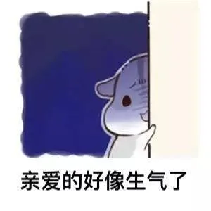 亲爱的好像生气了（亲爱的好像生气了）