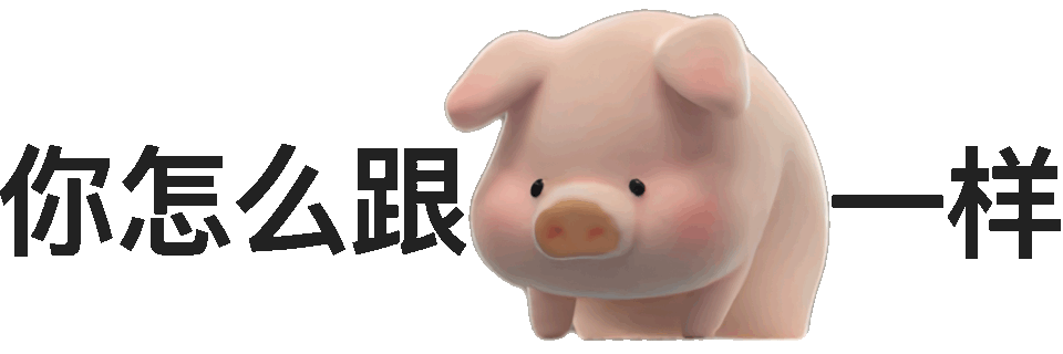 你怎么跟样(小猪表情包)（你怎么跟样(小猪表情包)）