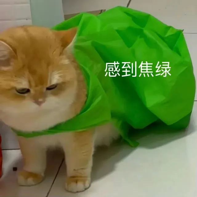 感到焦绿（感到焦绿）