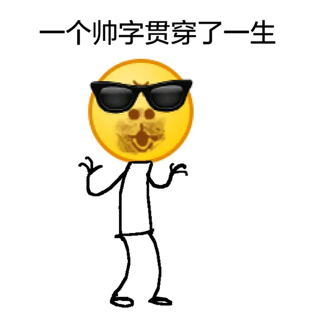 一个帅字贯穿了一生（一个帅字贯穿了一生）