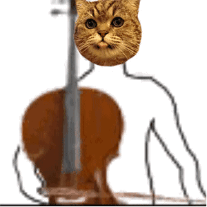 猫咪拉大提琴（猫咪拉大提琴）