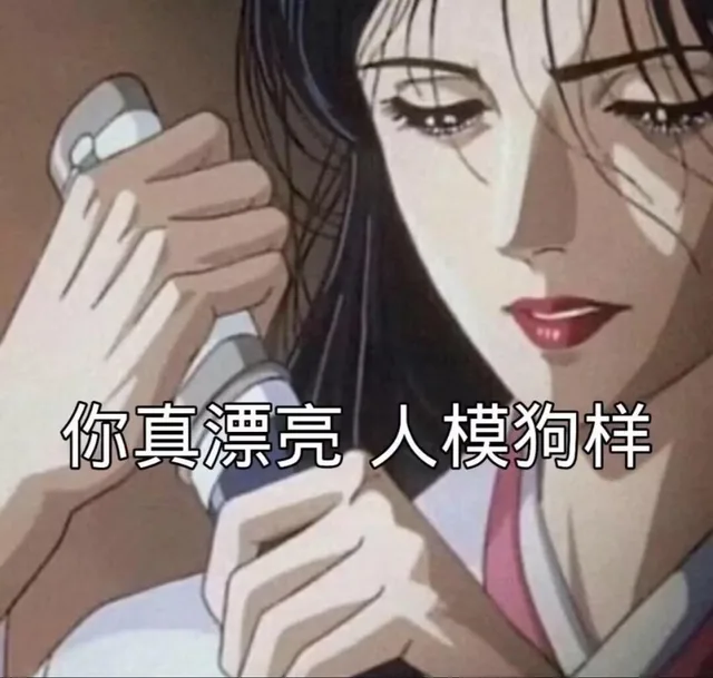 你真漂亮 人模狗样