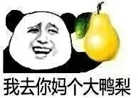 我去你妈个大鸭梨