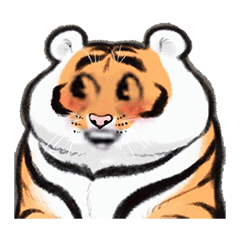 虎年小脑斧头像表情包
