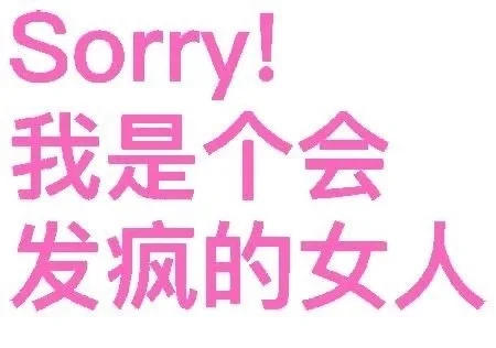 Sorry!我是个会发疯的女人（Sorry!我是个会发疯的女人）
