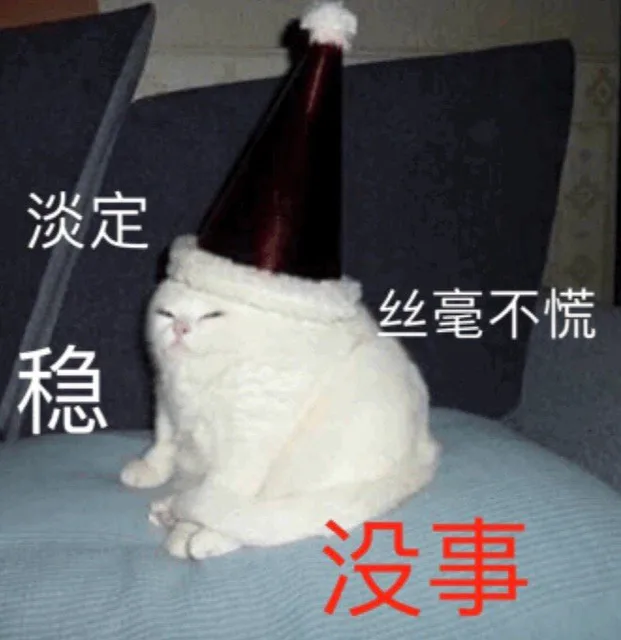 淡定丝毫不慌稳没事（淡定丝毫不慌稳没事）