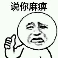 说你麻痹