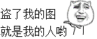 盗了我的图，就是我的人哟