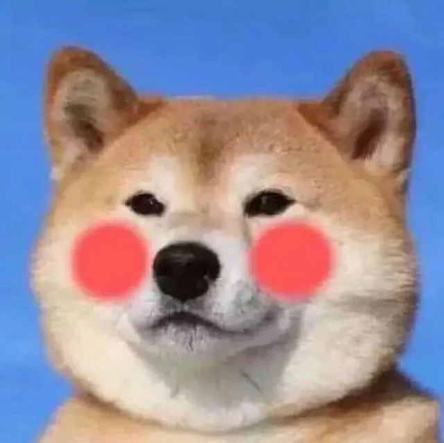 脸红 doge