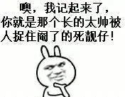 噢，我记起来了，你就是那个 长的太帅被人捉住阉了的死靓仔！