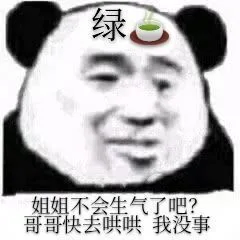 绿茶熊猫头