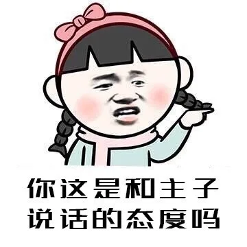 你这是和主子说话的态度吗