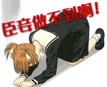 臣妾做不到啊！
