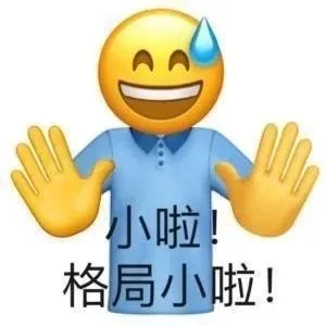 小啦格局小啦!