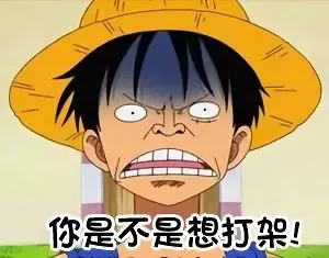你是不是想打架！（海贼王）