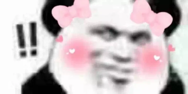 ！！蝴蝶结熊猫头（！！蝴蝶结熊猫头）