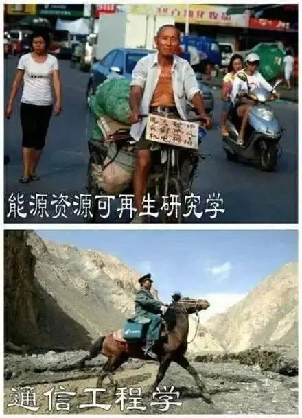 能源资源可再生研究学 VS 通信工程学