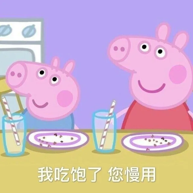 我吃饱了您慢用