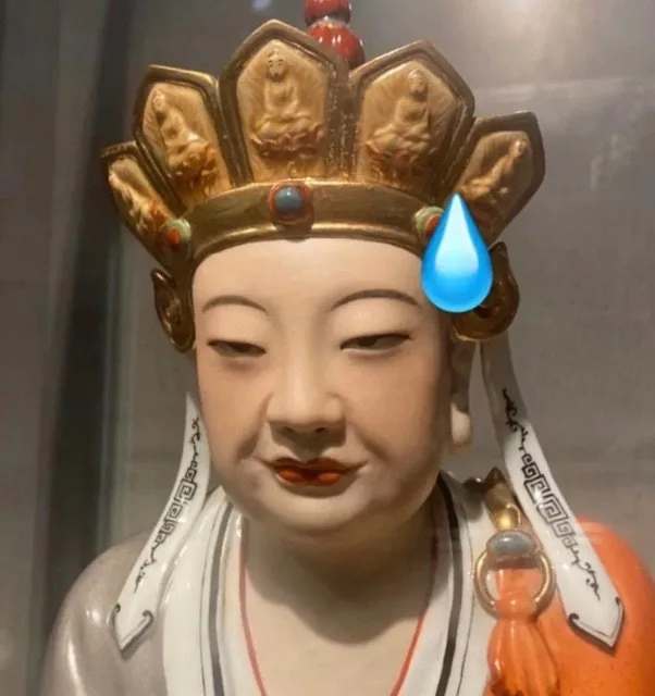 菩萨滴汗无语表情包（菩萨滴汗无语表情包）