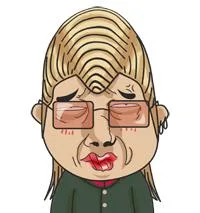 各种老人化动漫人物（太丑慎入）_动漫表情表情包